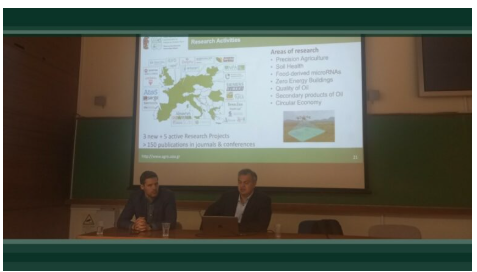 AgriDataValue Project Activities Presented to Students at the University of Athens